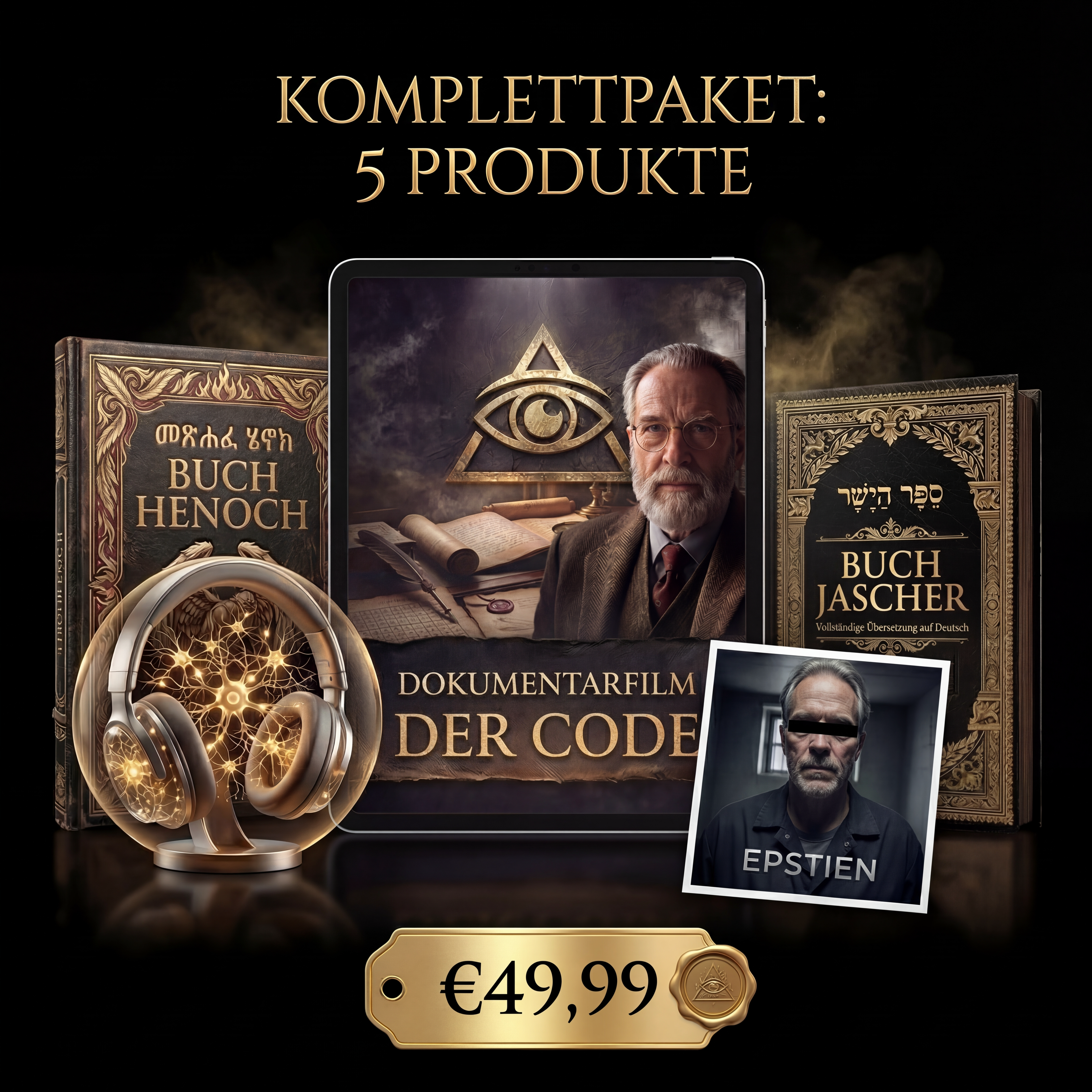 DIE VERBOTENE SAMMLUNG (Enthält alle Produkte der Website)